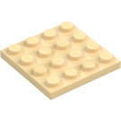 LEGO Beige Platte 4 x 4 (3031)