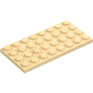 LEGO Zandbruin Plaat 4 x 8 (3035)