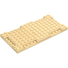 LEGO Tan Plate 8 x 16 x 0.7 (2629)