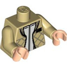 LEGO Zandbruin Prinses Leia Torso (973 / 76382)