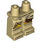 LEGO Zandbruin Pyro Minifigure Heupen en benen (3815 / 52810)