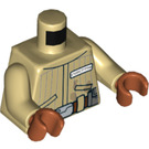 LEGO Beige Quarrie Minifig Torso (973 / 76382)