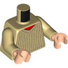 LEGO Zandbruin Ron Weasley Minifig Torso (973 / 76382)