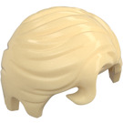 LEGO Beige Kort hår med Foran Curl (76782 / 98726)