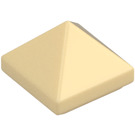 LEGO Beige Pendenza 1 x 1 x 0.7 Piramide (22388 / 35344)