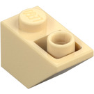 LEGO Tan Slope 1 x 2 (45°) Inverted (3665)