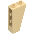 LEGO Zandbruin Helling 1 x 2 x 3 (75°) Omgekeerd (2449)