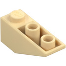 LEGO Tostado Con pendiente 1 x 3 (25°) Invertido (4287)