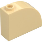 LEGO Beige Pendenza 1 x 3 x 2 Curvo (33243)