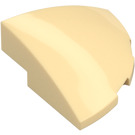 LEGO Tan Slope 1 x 3 x 3 Curved Round Quarter  (76797)