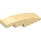 LEGO Tan Slope 1 x 4 Curved (11153 / 61678)