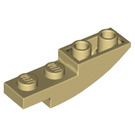 LEGO Tan Slope 1 x 4 Curved Inverted (13547)