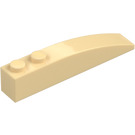 LEGO Beige Skråning 1 x 6 buet (41762 / 42022)