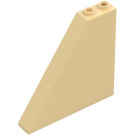 LEGO Beige Pendenza 1 x 6 x 5 (55°) senza supporti per bottoncini inferiori (30249)