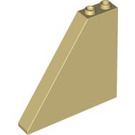 LEGO Tan Slope 1 x 6 x 5 (55°) without Bottom Stud Holders (30249)