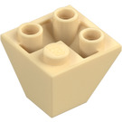 LEGO Bronzer Pente 2 x 2 (45°) Inversé (3676)