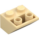 LEGO Tan Slope 2 x 2 (45°) Inverted with Flat Spacer Underneath (3660)