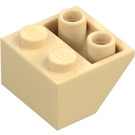 LEGO Tan Slope 2 x 2 (45°) Inverted with Flat Spacer Underneath (3660)