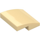 LEGO Tan Slope 2 x 2 Curved (15068)