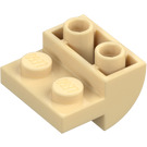 LEGO Beige Luiska 2 x 2 x 1 Kaareva Käänteinen (1750)