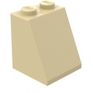 LEGO Zandbruin Helling 2 x 2 x 2 (65°) zonder buis aan de onderzijde (3678)