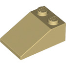 LEGO Tan Slope 2 x 3 (25°) with Rough Surface (3298)