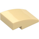 LEGO Beige Pendenza 2 x 3 Curvo (24309)