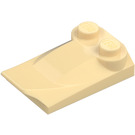 LEGO Tan Slope 2 x 3 x 0.7 Curved with Wing (47456 / 55015)