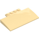 LEGO Beige Skråning 5 x 8 x 0.7 buet (15625)