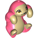 LEGO Beige Sloth mit Pink Fur (68617)