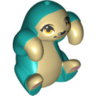 LEGO bronzer Sloth avec Turquoise Fur (68622)