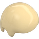 LEGO Tan Smooth Short Hair with Arch for Ears (3901)