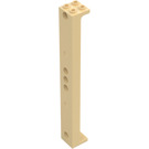 LEGO Beige Support 2 x 2 x 13 con 5 Pegholes (91176)