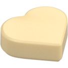 LEGO Tan Tile 1 x 1 Heart (5529 / 39739)