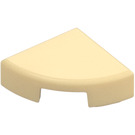 LEGO Beige Fliese 1 x 1 Viertel Kreis (25269 / 84411)