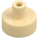 LEGO Beige Fliese 1 x 1 Rund mit Hollow Stange (20482 / 31561)