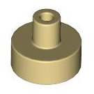LEGO bronzer Tuile 1 x 1 Rond avec Hollow Barre (20482 / 31561)