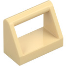 LEGO Beige Piastrella 1 x 2 con Maniglia (2432)