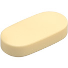 LEGO Tan Tile 1 x 2 with Rounded Ends (1126)