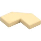 LEGO Beige Tile 2 x 2 Hjørne med Cutouts (27263)