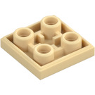 LEGO Tan Tile 2 x 2 Inverted (11203)