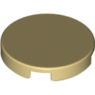 LEGO Tan Tile 2 x 2 Round with Bottom Stud Holder (14769)