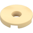 LEGO Tan Tile 2 x 2 Round with Hole in Center (15535)