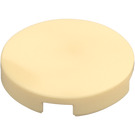 LEGO Tan Tile 2 x 2 Round with "X" Bottom (4150)