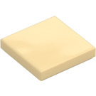 LEGO Beige Flise 2 x 2 med rille (3068 / 88409)