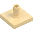 LEGO Tan Tile 2 x 2 with Vertical Pin (2460 / 49153)