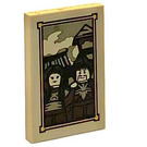 LEGO Tan Tile 2 x 3 with Picture of Maya and Ray Sticker (26603)