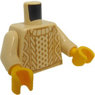 LEGO Zandbruin Torso met Crew Trui (973 / 76382)