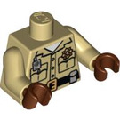 LEGO Beige Traffic Cop Torso (973 / 88585)