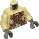 LEGO Beige Tusken Raider Torso (973)